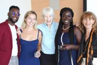 Students at MDE Pinning Ceremony